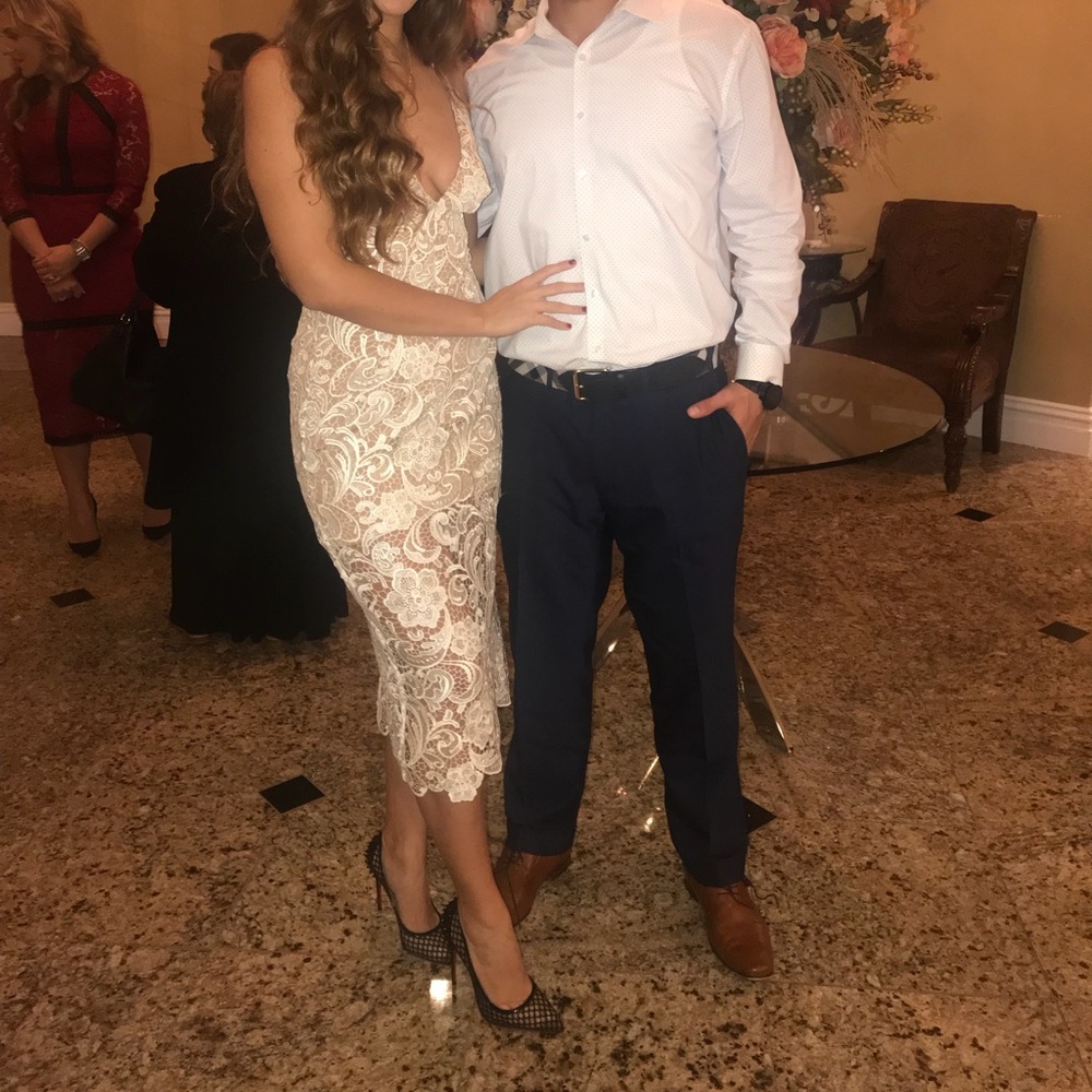 Dress the Population Midi Dress.